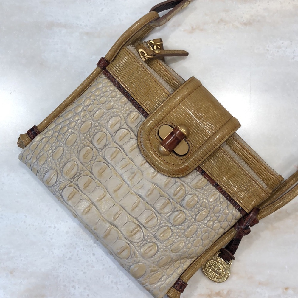 Brahmin Crossbody Bag with Multiple Comparments